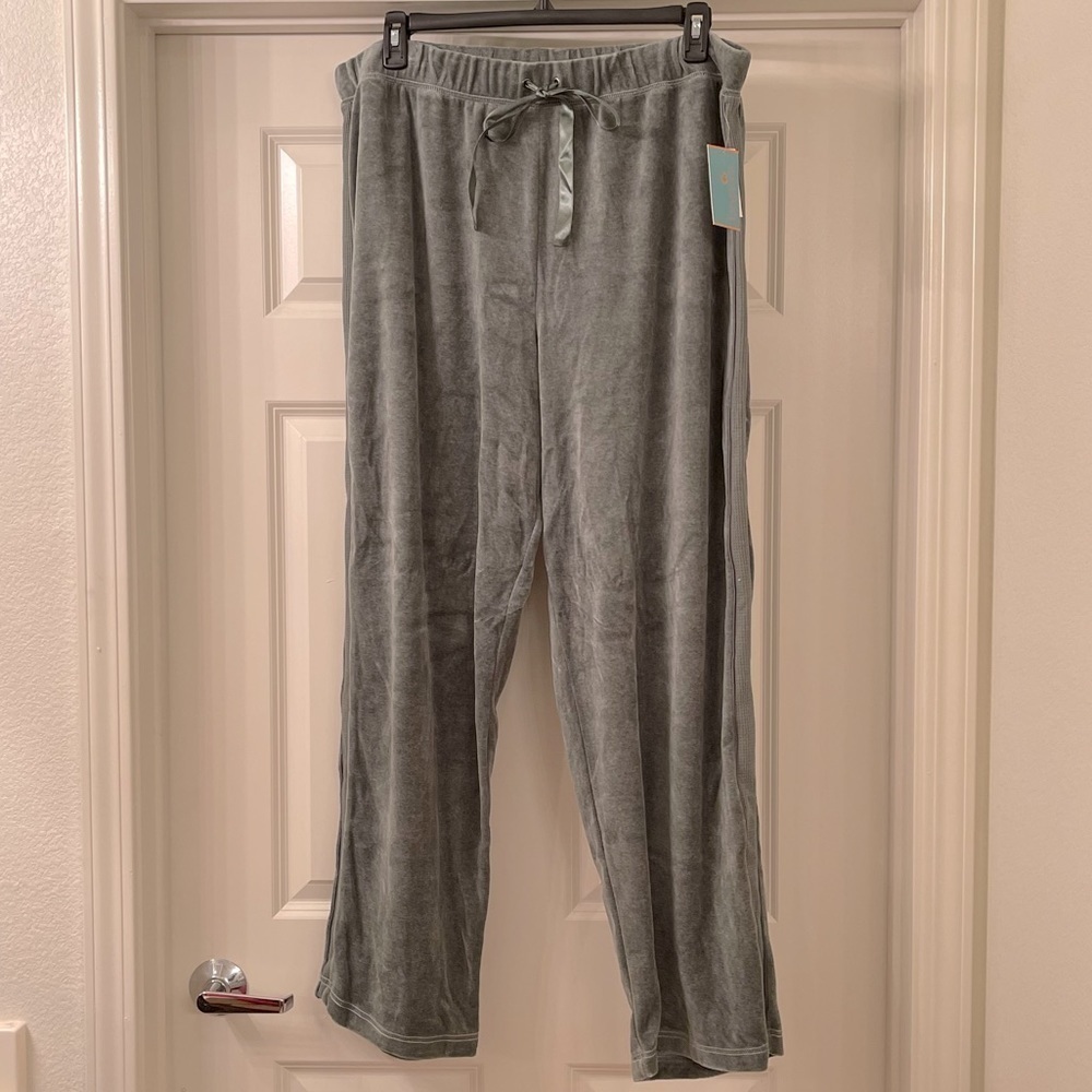 TANGERINE Velour Pants Loungewear Sweatpants 2X - Picture 3 of 6